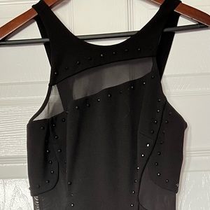 CLASSY LBD! Fitted knee length Cocktail black dress